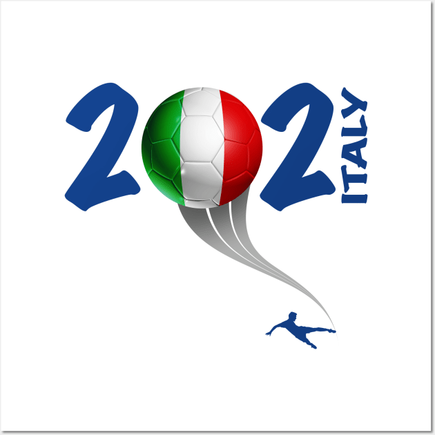 Italy Euro Soccer 2021 Wall Art by DesignOfNations